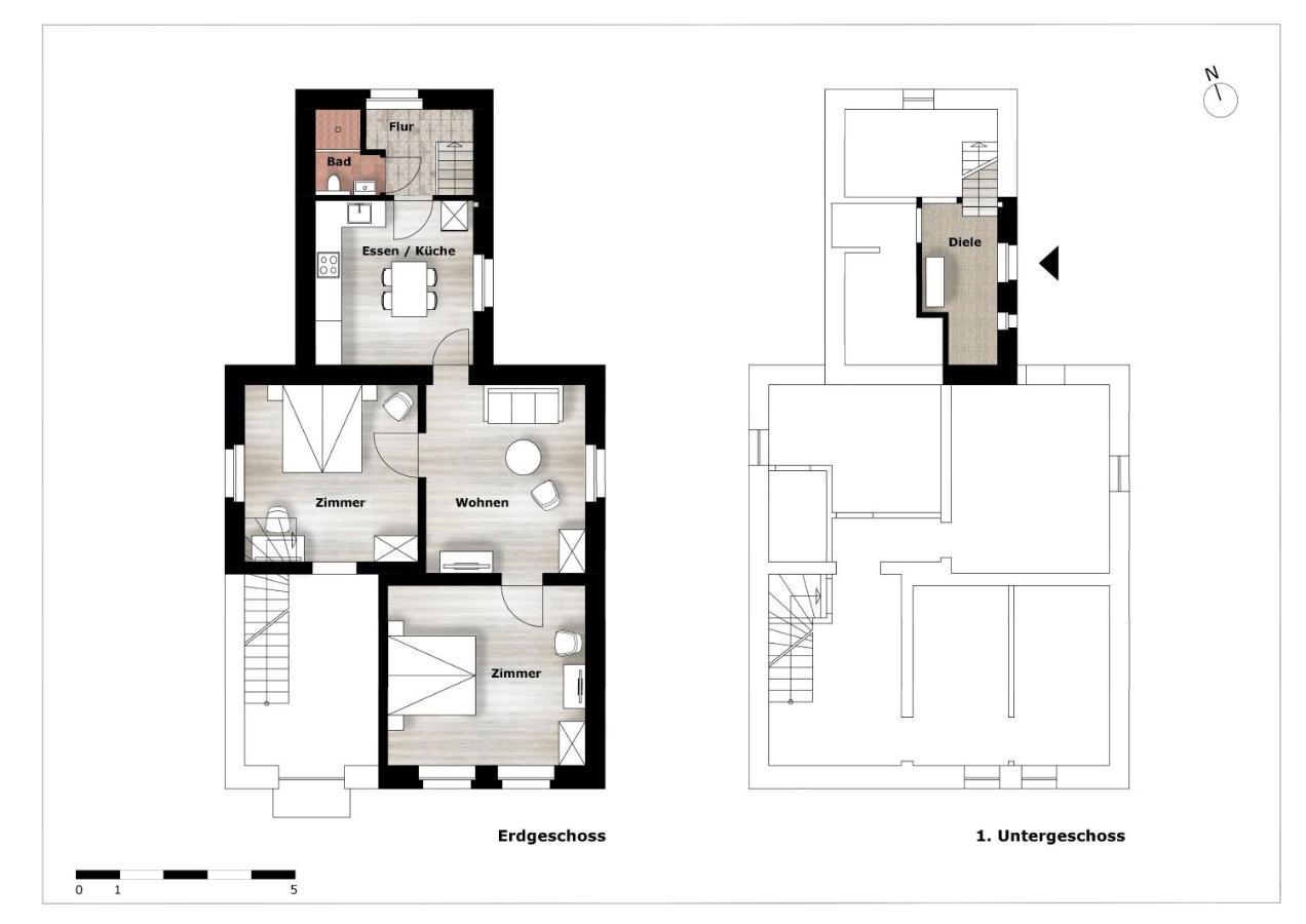 Modern Home Check-In & Chill Down Auf 65 Qm² Bochum Buitenkant foto